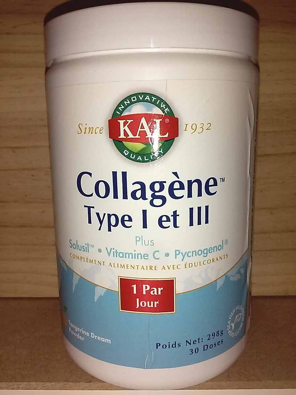Collagène type 1 et 3 (marin) – plantes et vitamine C __ BTE PLAST